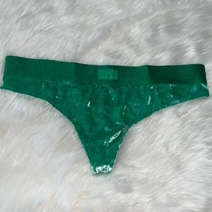 Crushed Velvet Thong